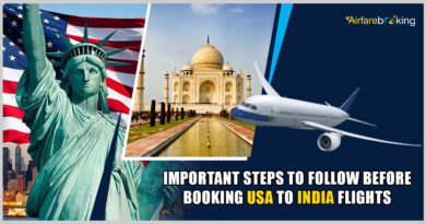 Important Steps to Follow Before Booking USA To India Flights