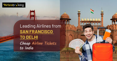 Leading Airlines from San Francisco to Delhi: Cheap Airline Tickets to India