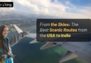 From the Skies: The Best Scenic Routes from the USA to India