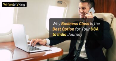 Why Business Class is the Best Option for Your USA to India Journey