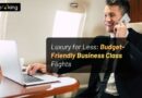 Luxury for Less: Budget-Friendly Business Class Flights